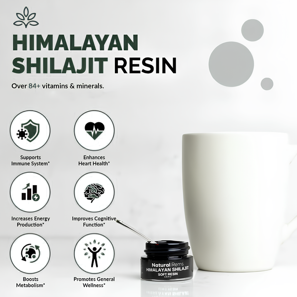 Natural Rems Shilajit Resin
