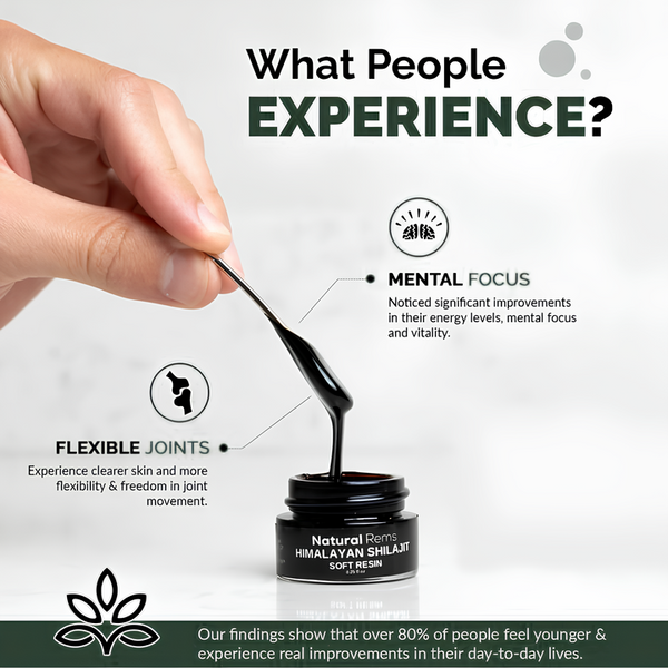 Natural Rems Shilajit Resin