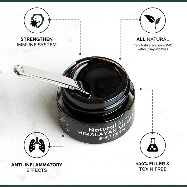 Natural Rems Shilajit Resin