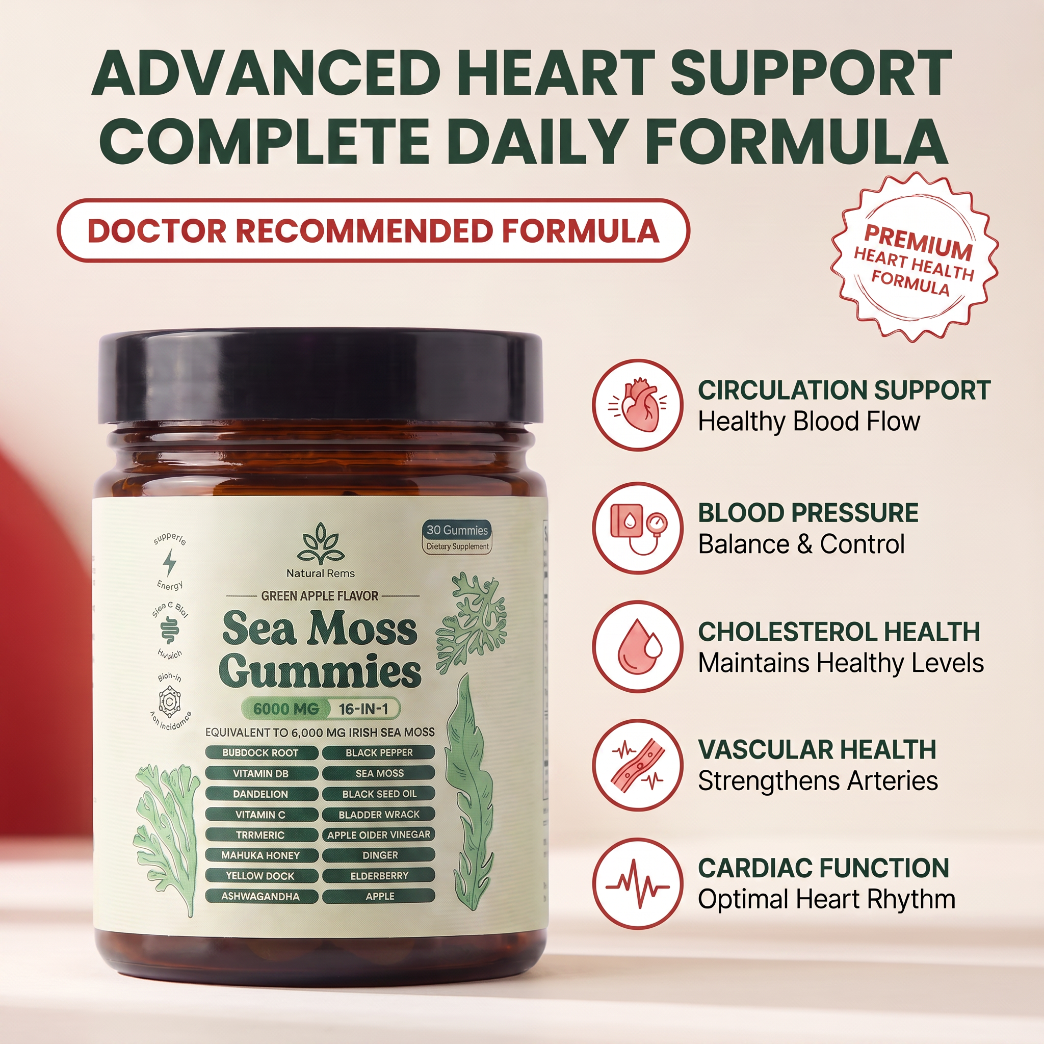 Presleep Blue Raspberry dietary supplement for optimizing sleep, melatonin-free.
