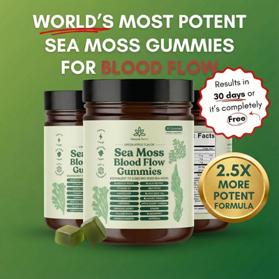 Sea Moss 16-In-1 Gummies - For Bloodflow & Male Vitality
