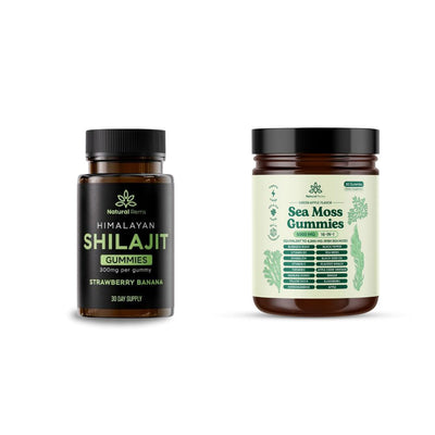 Ultimate Vitality Bundle - Shilajit and Sea Moss Gummies