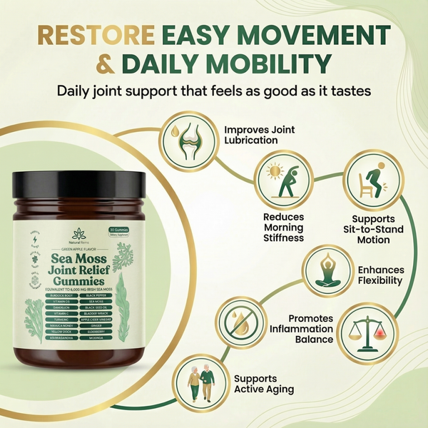New Years Sale - Sea Moss 16-In-1 Gummies For Joint Comfort & Mobility