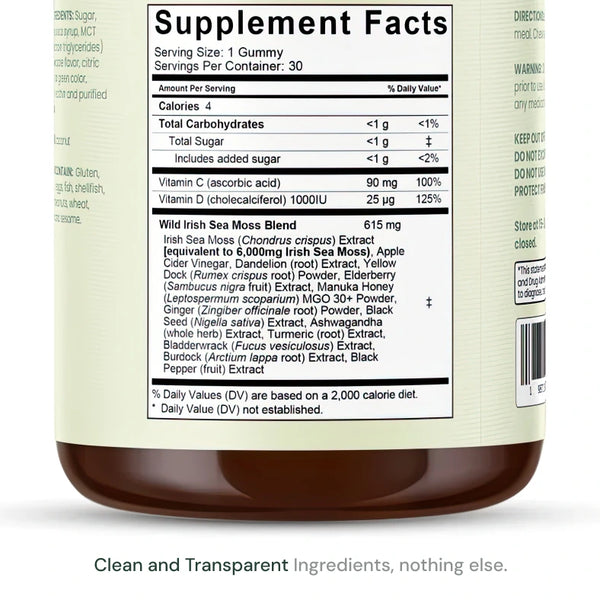 Sea Moss 16 In 1 Gummies