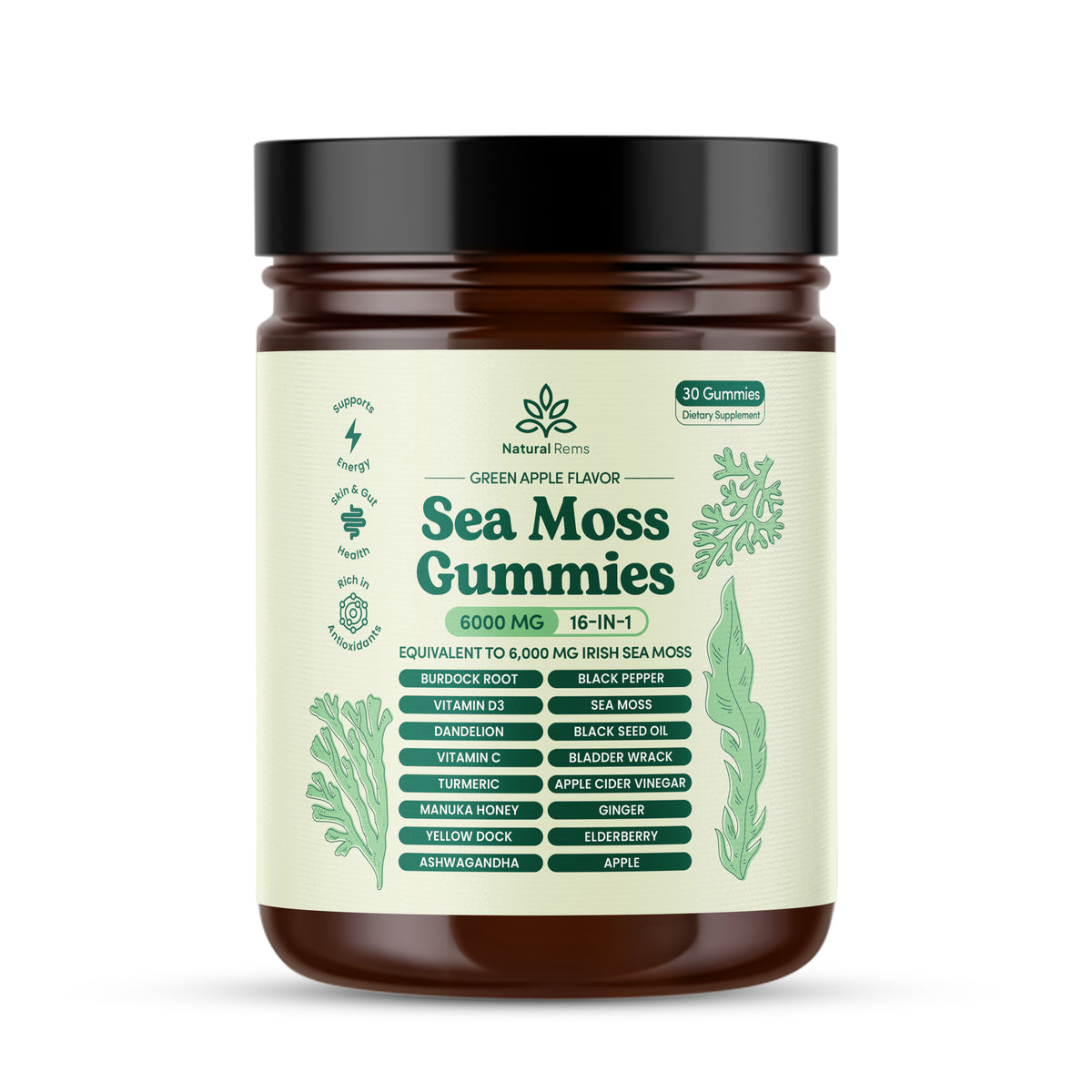 Sea Moss 16-In-1 Gummies