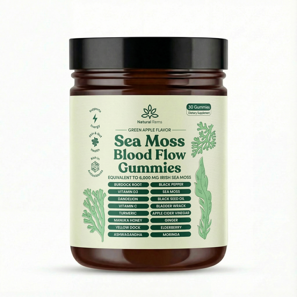 Sea Moss 16-In-1 Gummies - For Bloodflow & Male Vitality