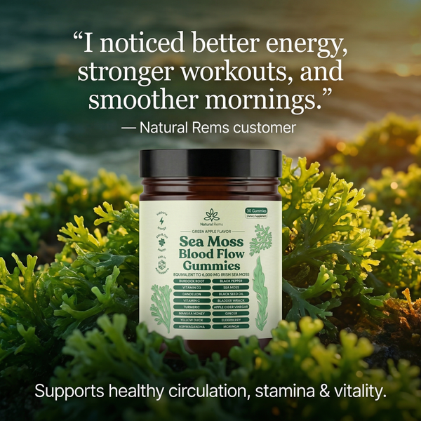 Sea Moss 16-In-1 Gummies - For Bloodflow & Male Vitality