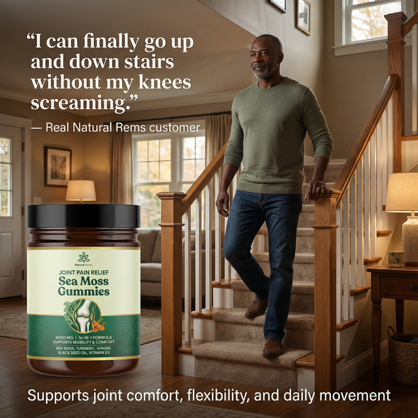 Natural Rems Gummies Sea Moss Gummies – For Joint Pain & Mobility – Natural Rems
