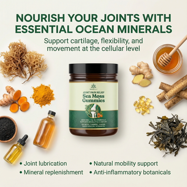 Natural Rems Gummies Sea Moss 16-In-1 Gummies - For Joint Comfort & Mobility – Natural Rems